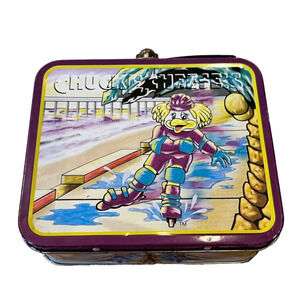 Chuck E Cheese Helen Henny Vintage Tin Mini Lunchbox Collectors Item